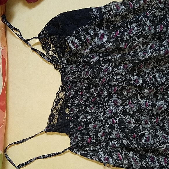 2 black and pink camisoles size large - Picture 5 of 12